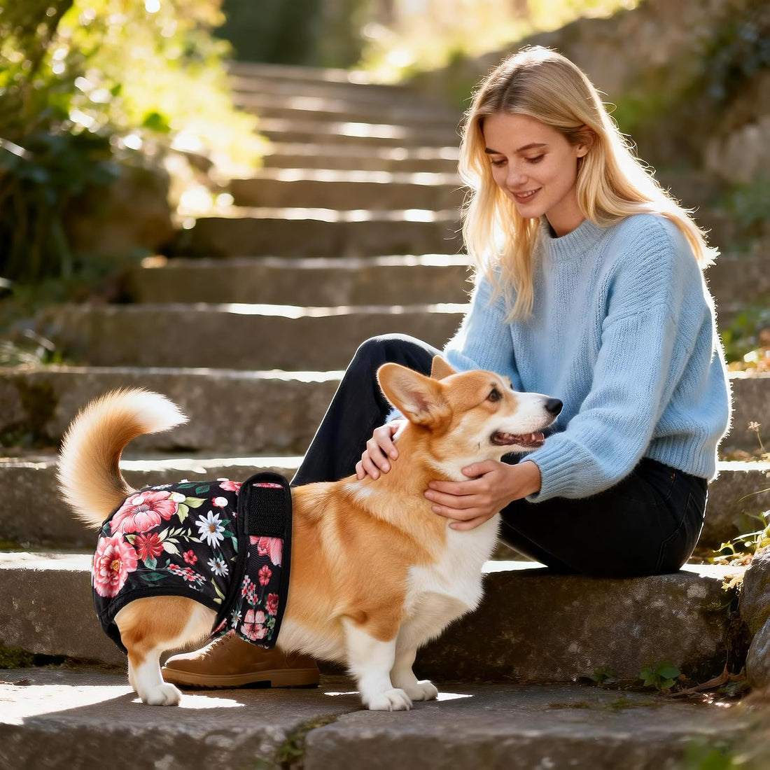 Washable Reusable Female Dog Diapers Small Medium Large Doggie Puppy