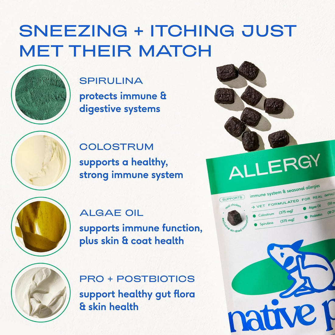 Native Pet Dog Allergy Chews