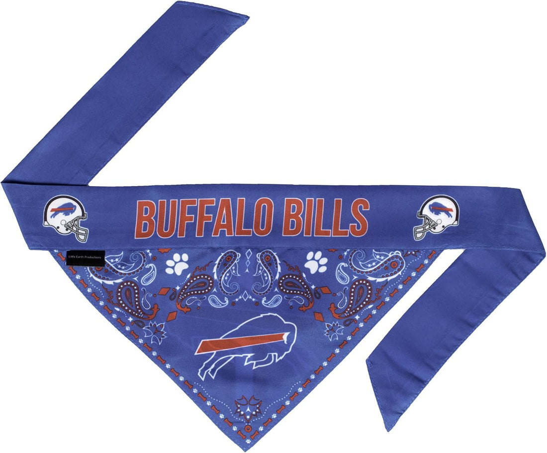 Littlearth NFL Buffalo Bills Pet Bandana, Team Color