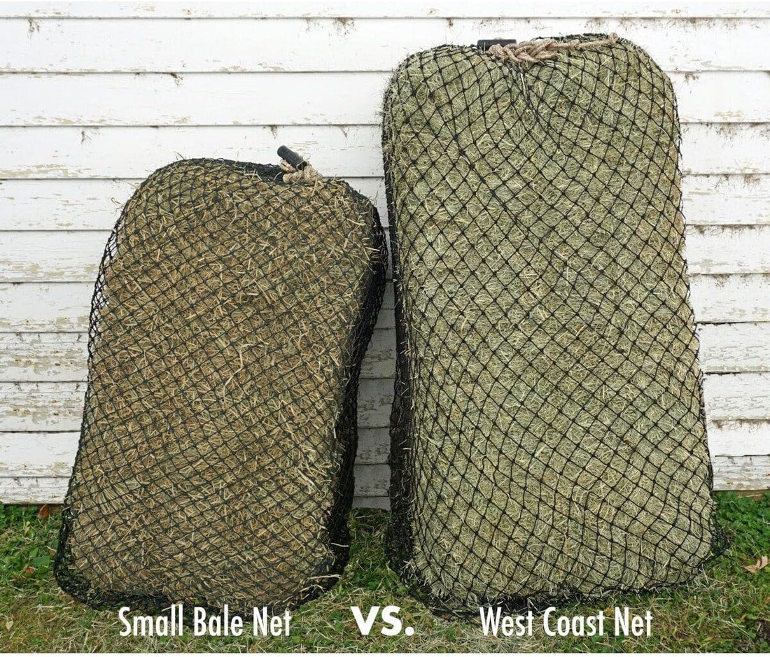 Hay Chix 2-Strand Bale Slow Feed Hay Net for Horses