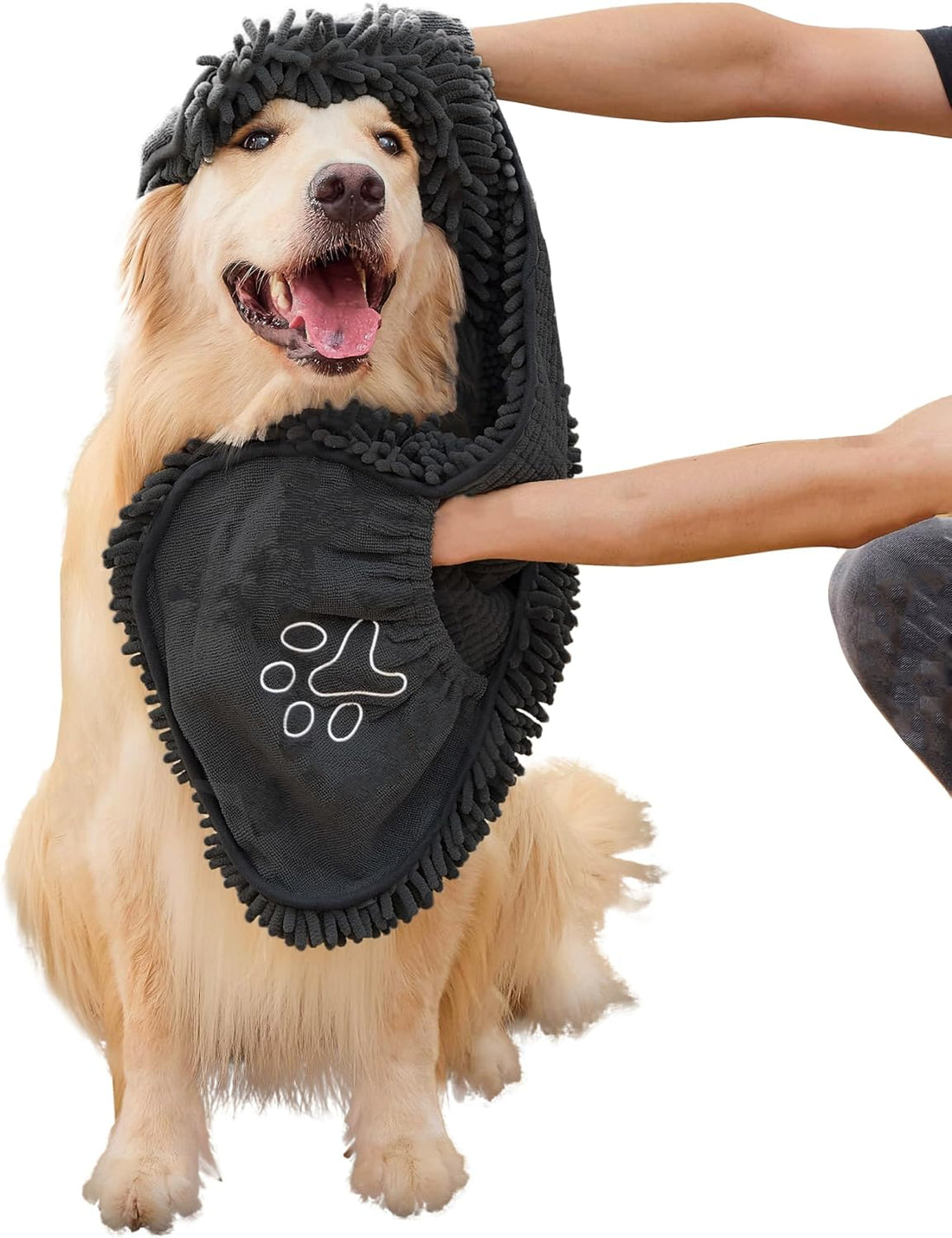 Dog Towel for Drying Dogs, Absorbent Microfiber Bath Towel