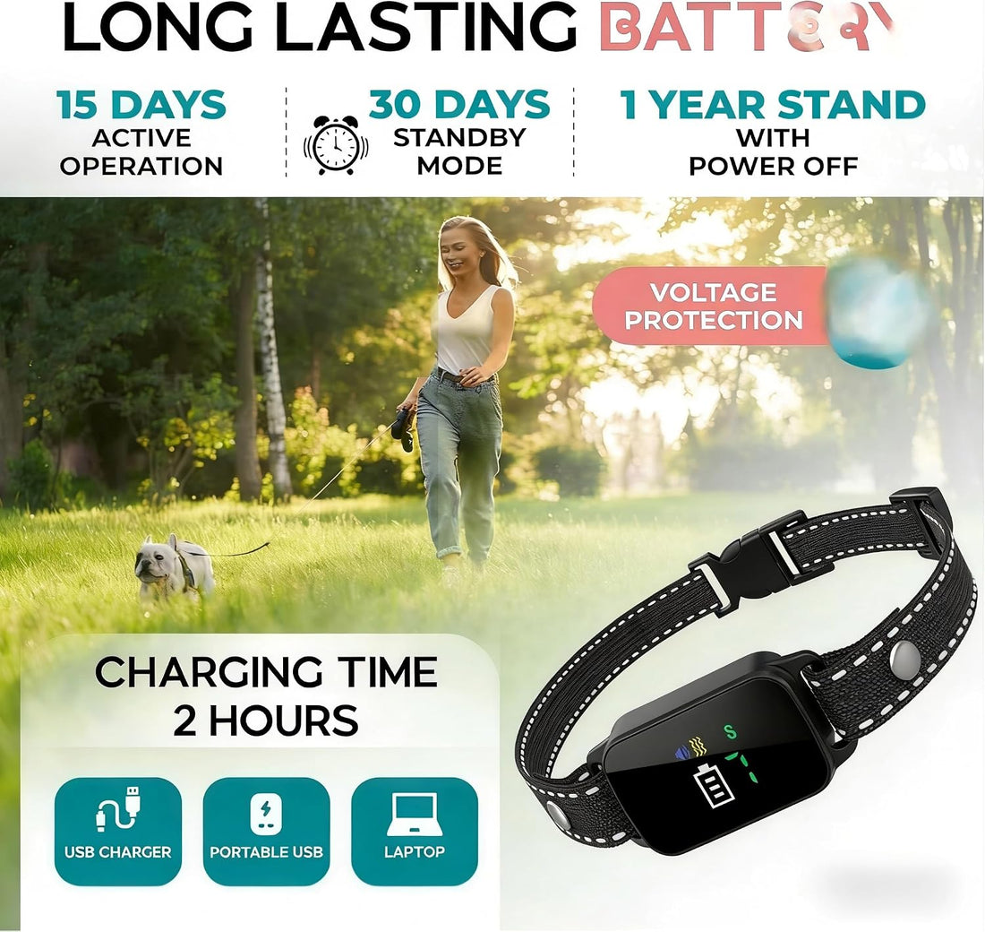 Bark Collar, 2Pack Dog Bark Collar