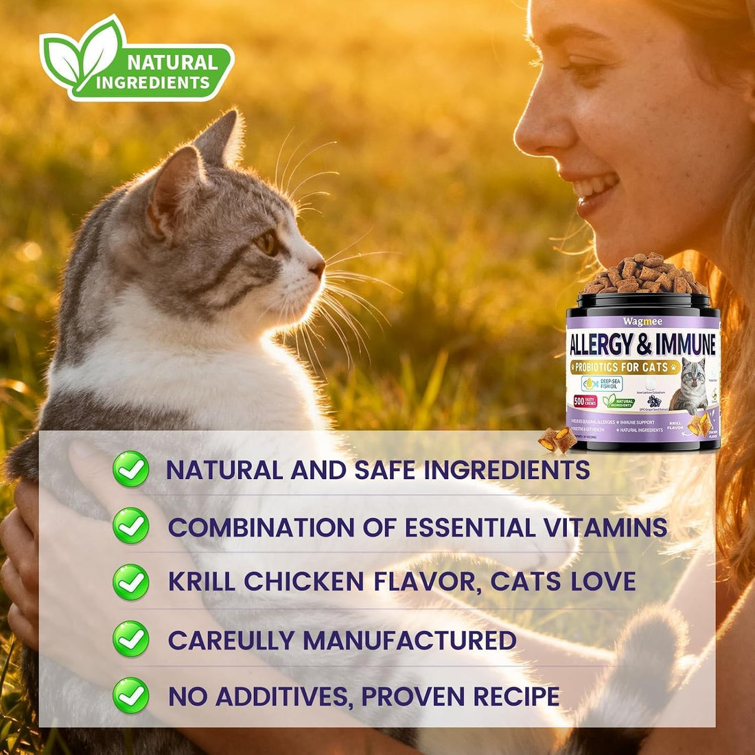 Taurine for Cats Vitamins Treats