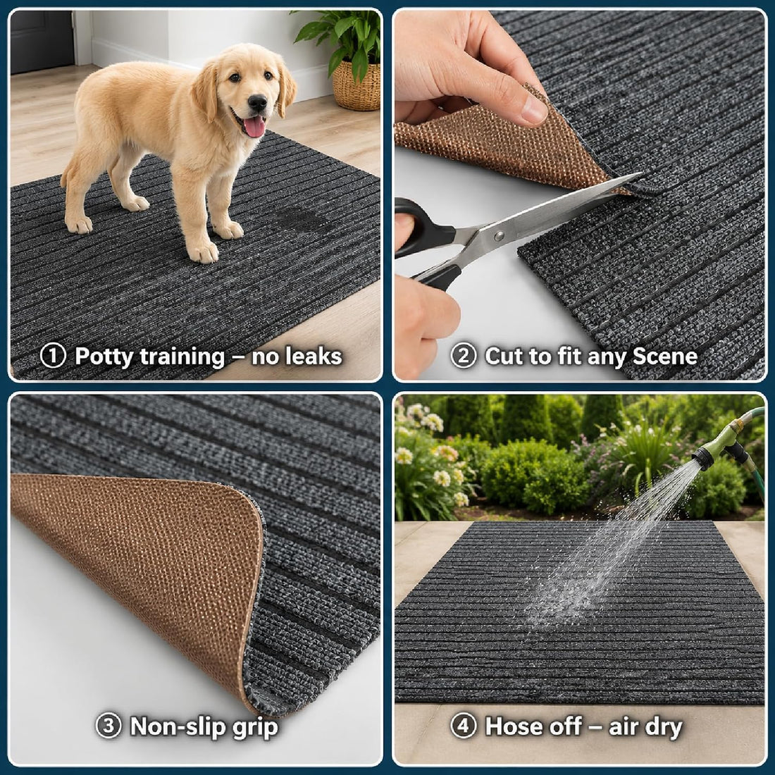 60 * 46in Mat for Under Dog Crate