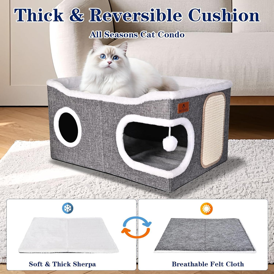 Extra Large Cat Beds for Indoor Cats