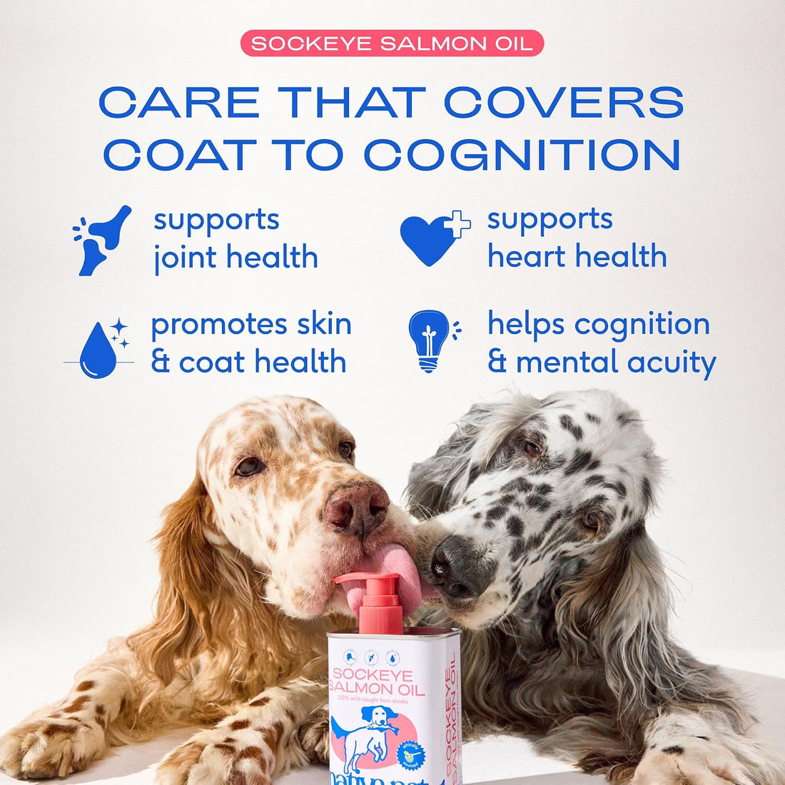 Native Pet Sockeye Salmon Oil for Dogs & Cats