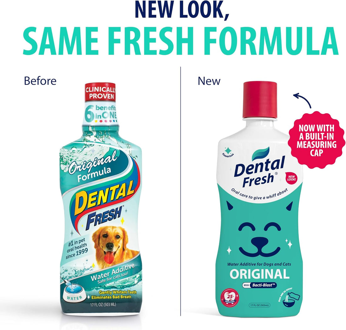 Dental Fresh Water Additive for Dogs and Cats