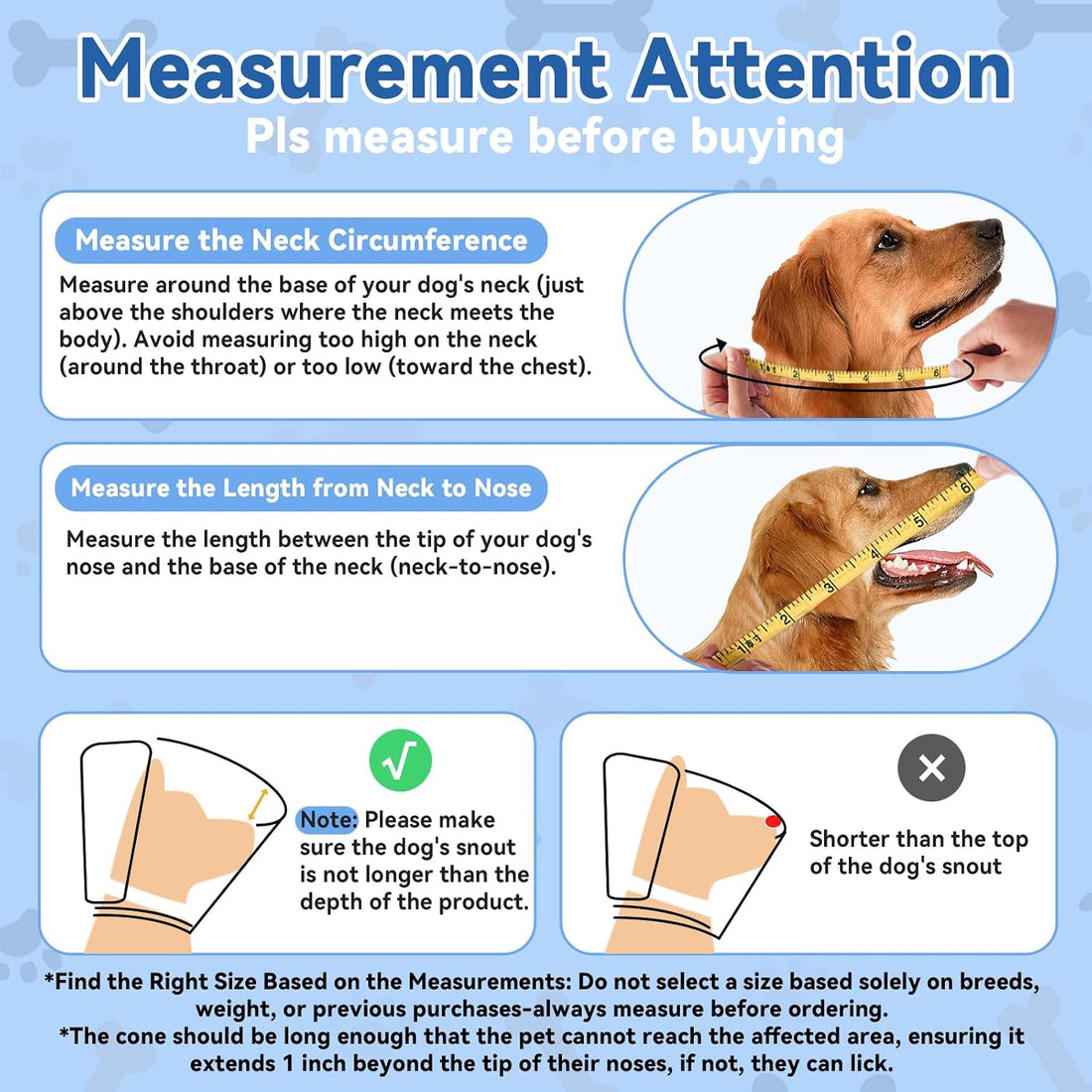 Dog Cone to Stop Licking, Soft Dog Cone Collar Alternative After