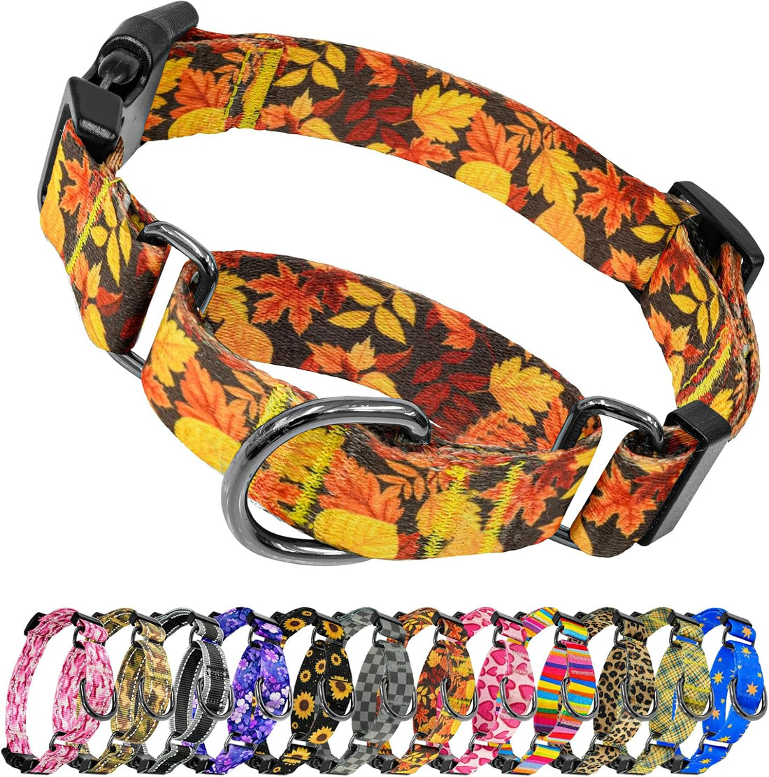 Kazazoo Martingale Collar for Dogs with Quick Release Buckle