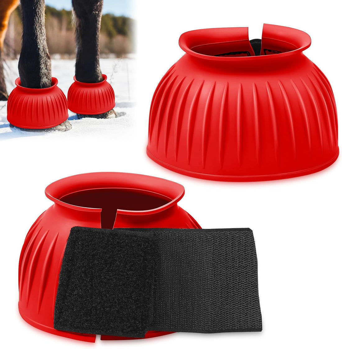 Abbylike Bell Boot for Horse 1 Pair/2 Pair Available