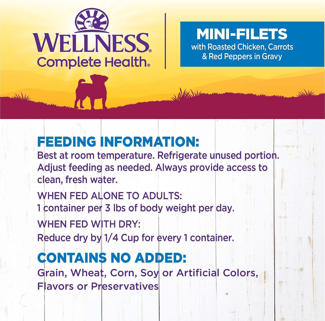 Wellness Petite Entrees Mini Filets Small Breed Adult Wet Dog Food