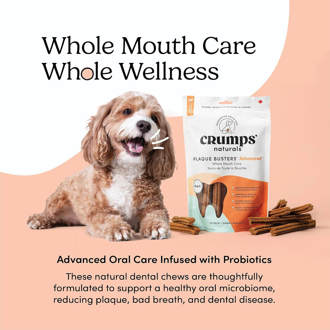 Crumps' Naturals Plaque Busters Advanced