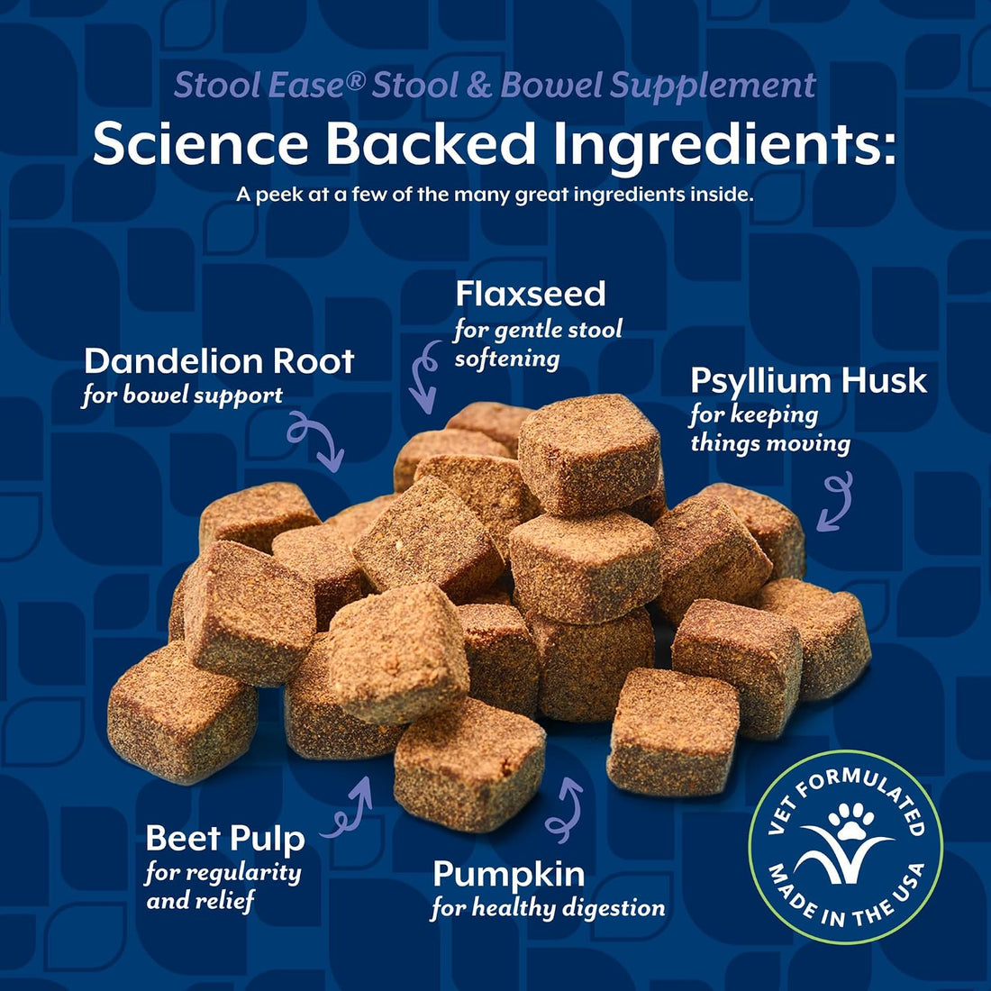NaturVet – Stool Ease for Dogs – 40 Soft Chews