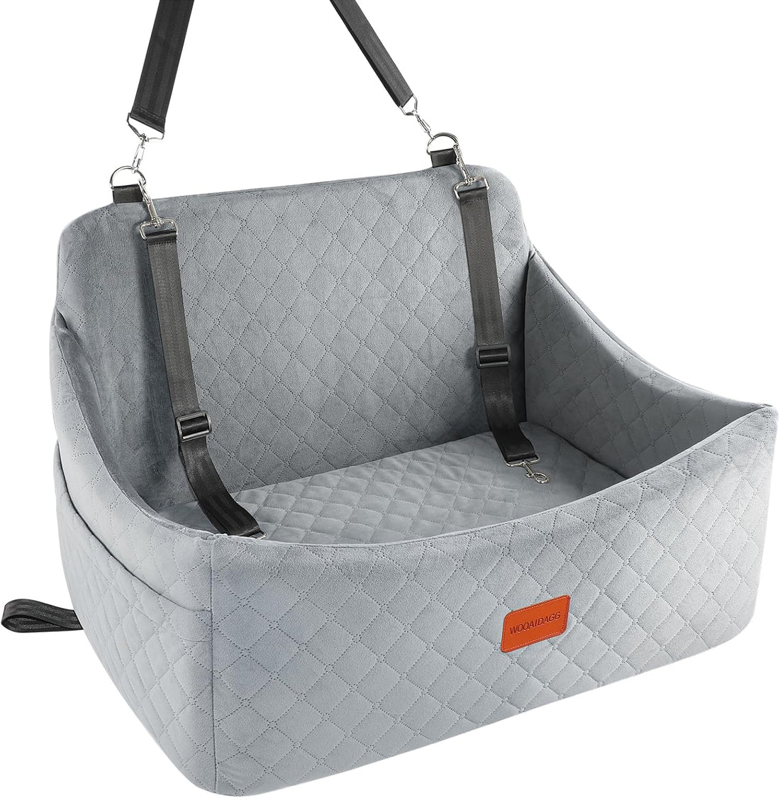 Wooaidagg Dog Car Seat for Medium & Large Dogs Up to 55lbs