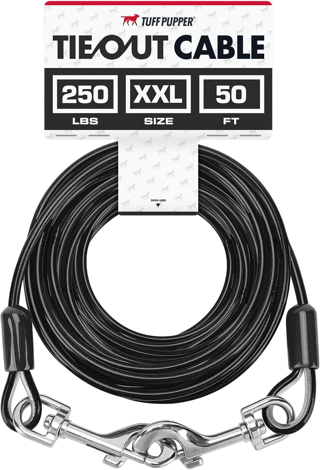 Tuff Pupper Dog Tie Out Cable