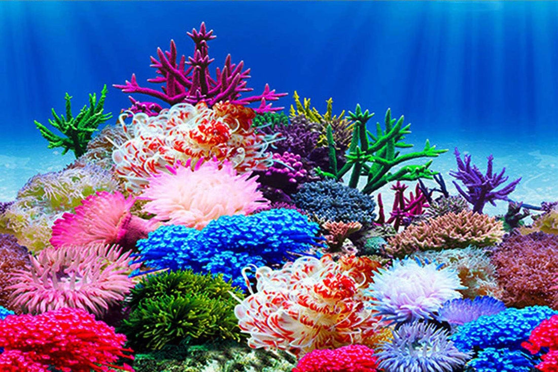 ELEBOX Aquarium Background Poster