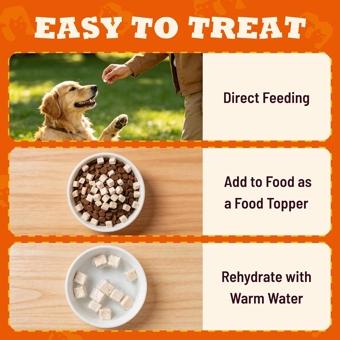 14.1oz Freeze Dried Chicken Cat & Dog Treats, Single Ingredient