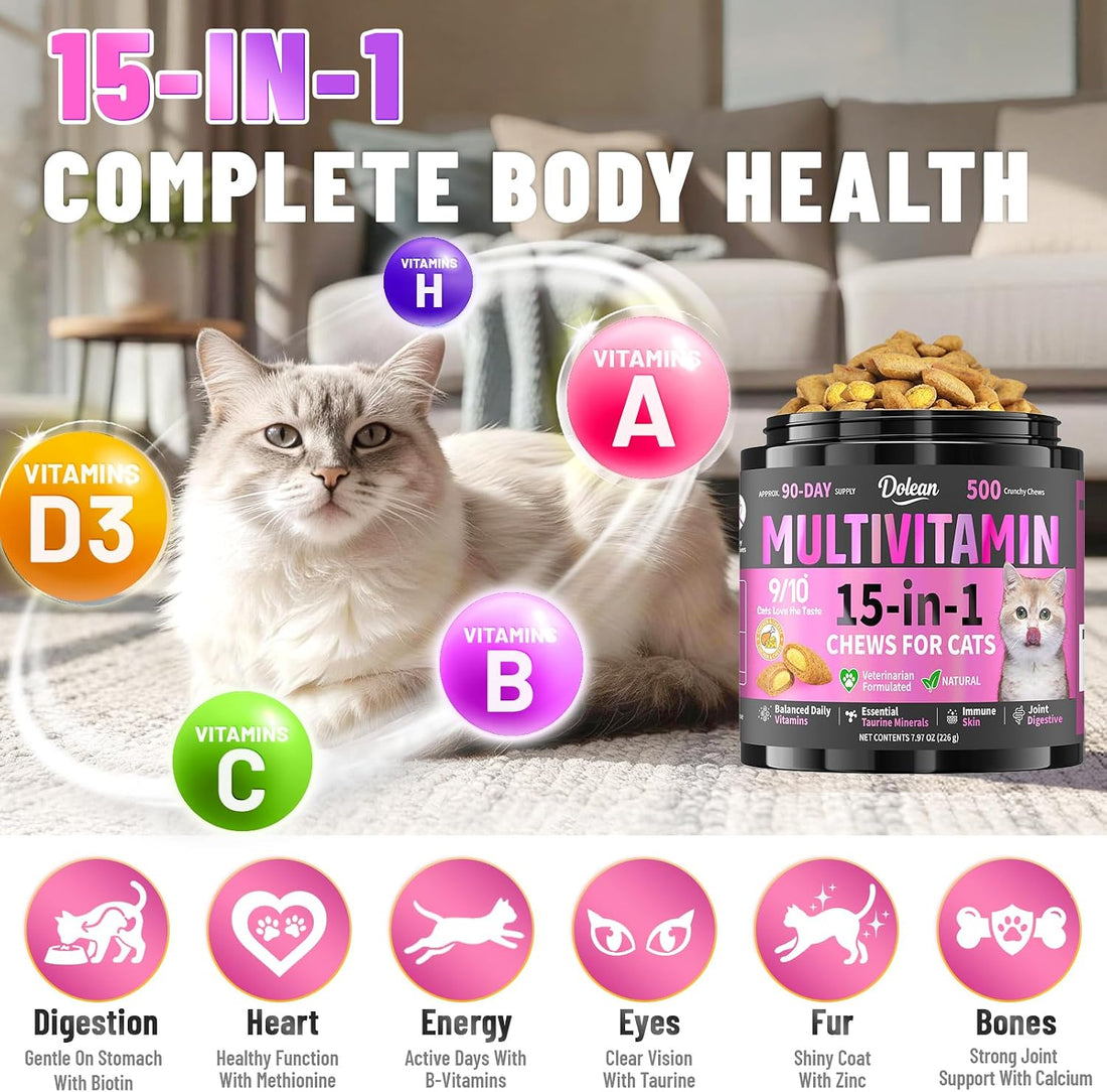Taurine for Cats Vitamins Treats