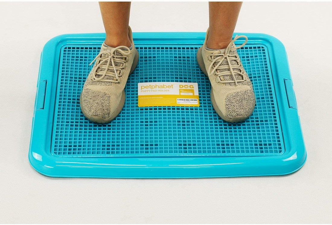 petphabet Training Pad Holder Floor Protection Dog Pad Holder Mesh