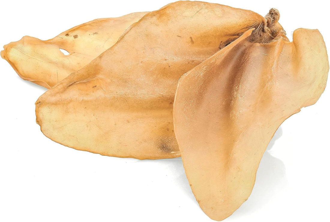 Barkworthies Whole Cow Ears - 12 Count - All-Natural