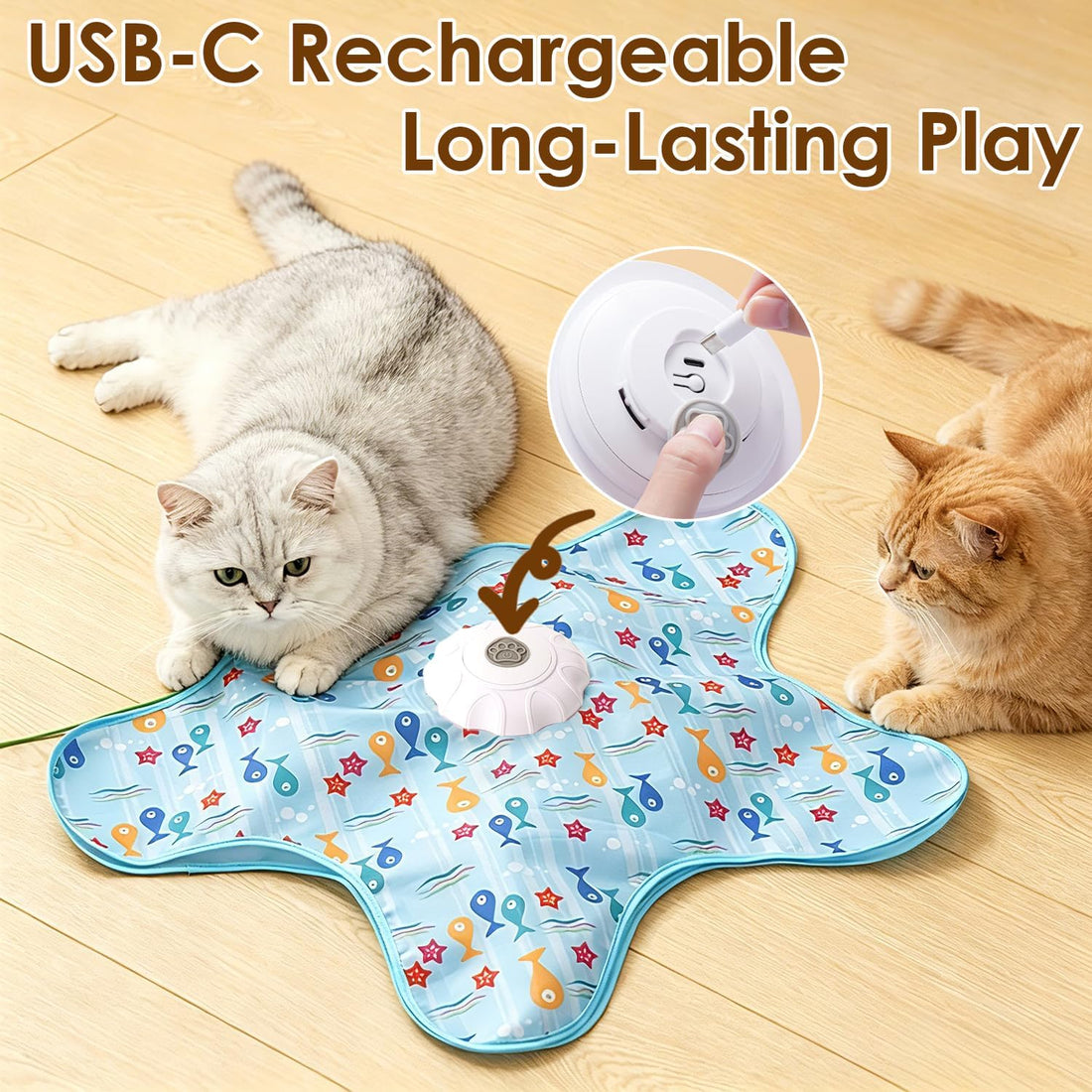 Interactive Cat Toys for Indoor Cats