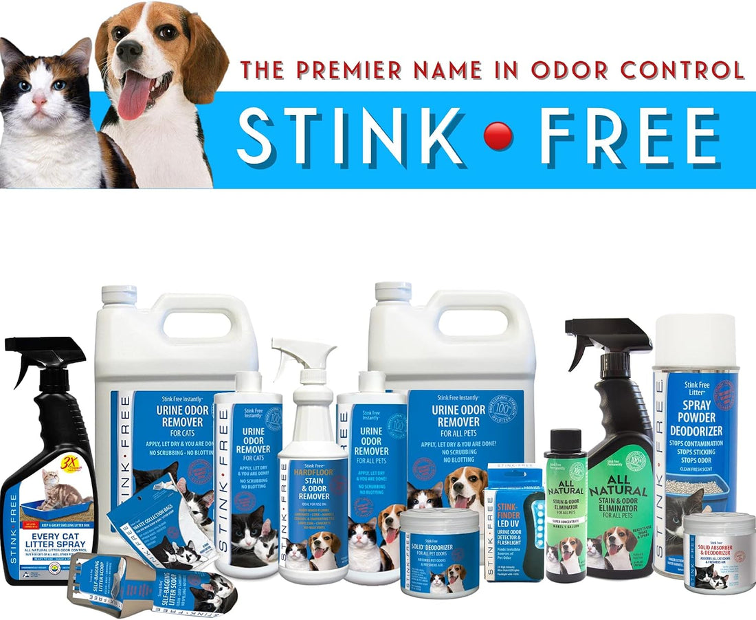 Stink Free Hardfloor Pet Stain & Odor Remover for Hard Wood Floors