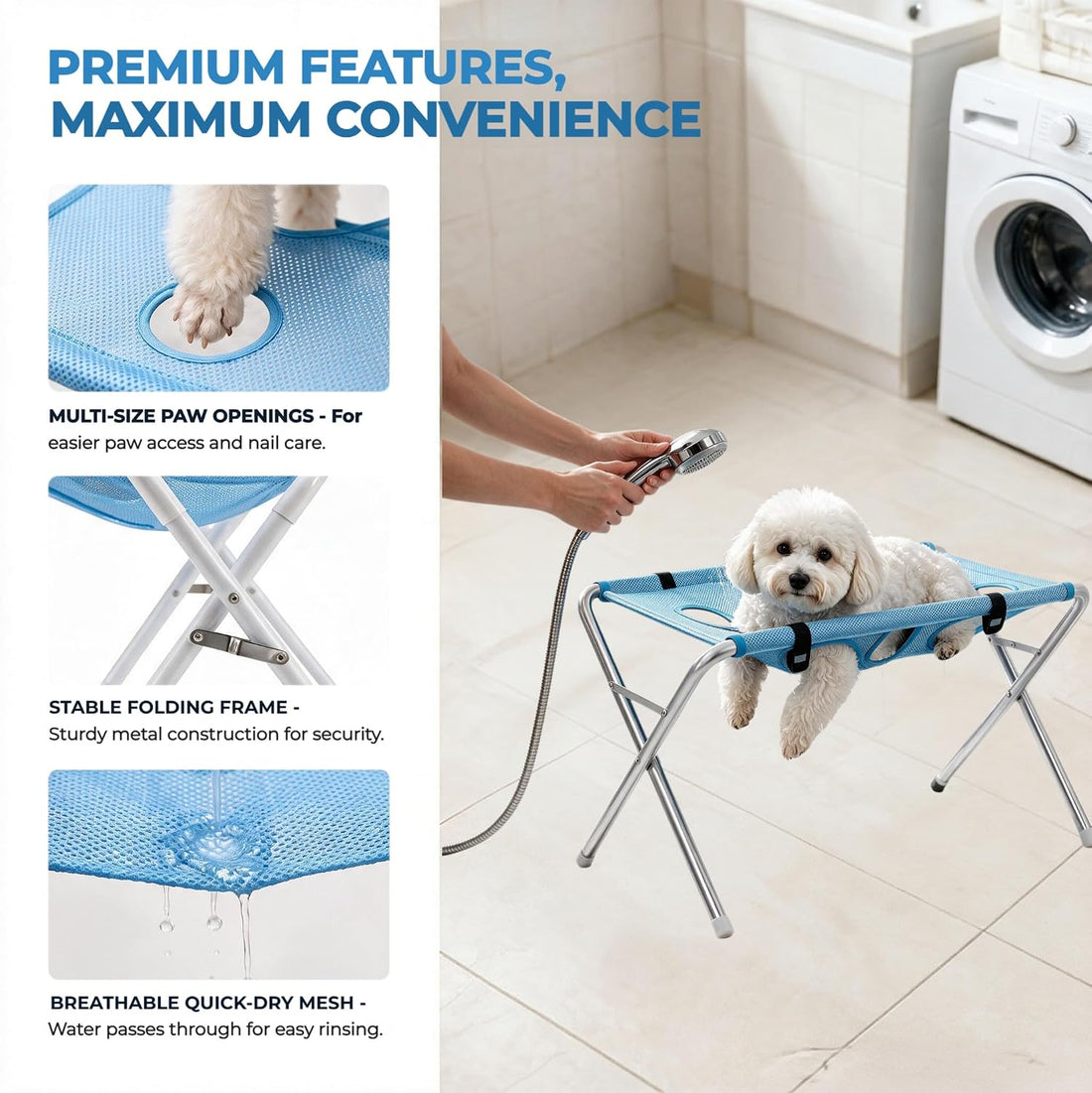 Pet Grooming Hammock for Dog&Cat