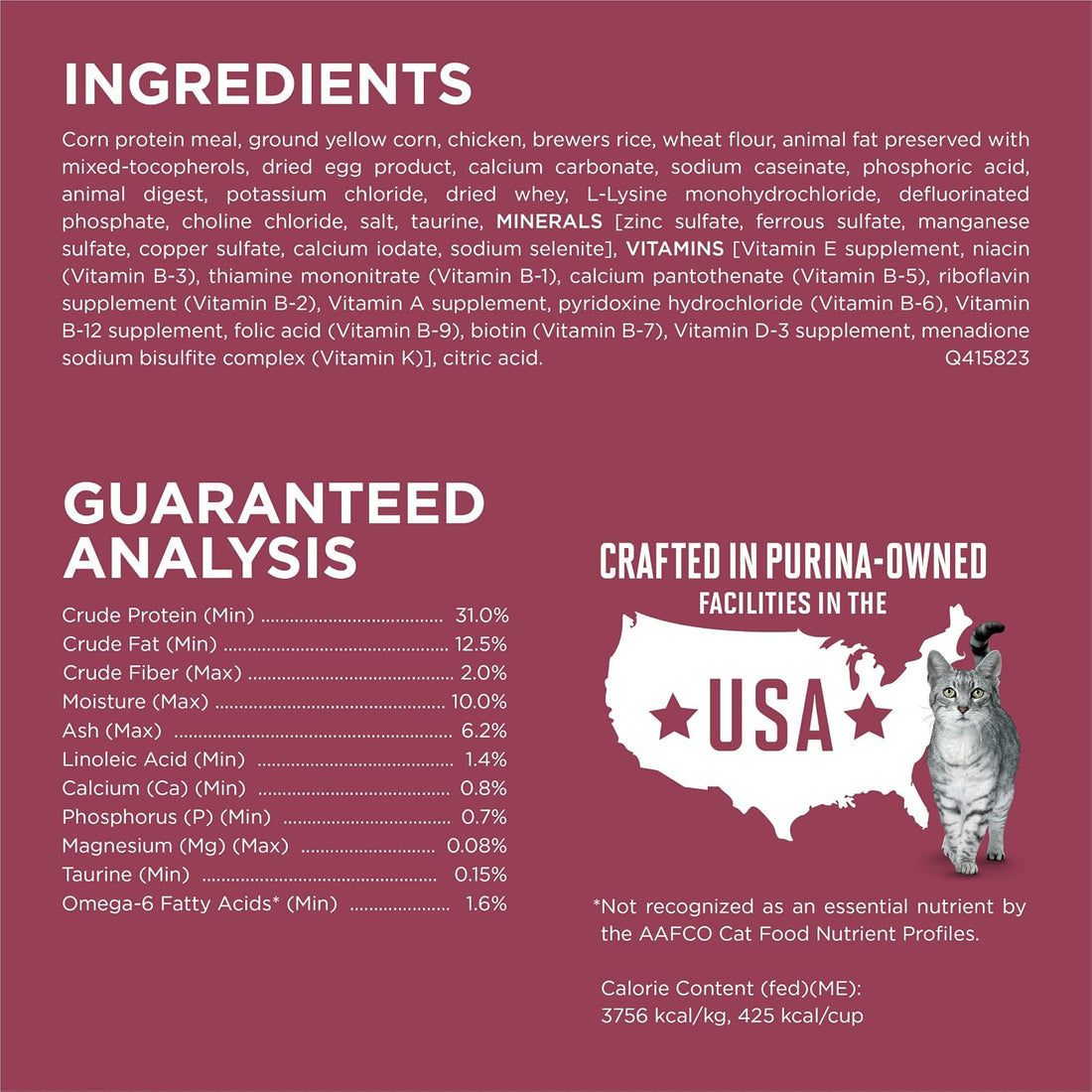 Purina ONE High Protein Dry Cat Food