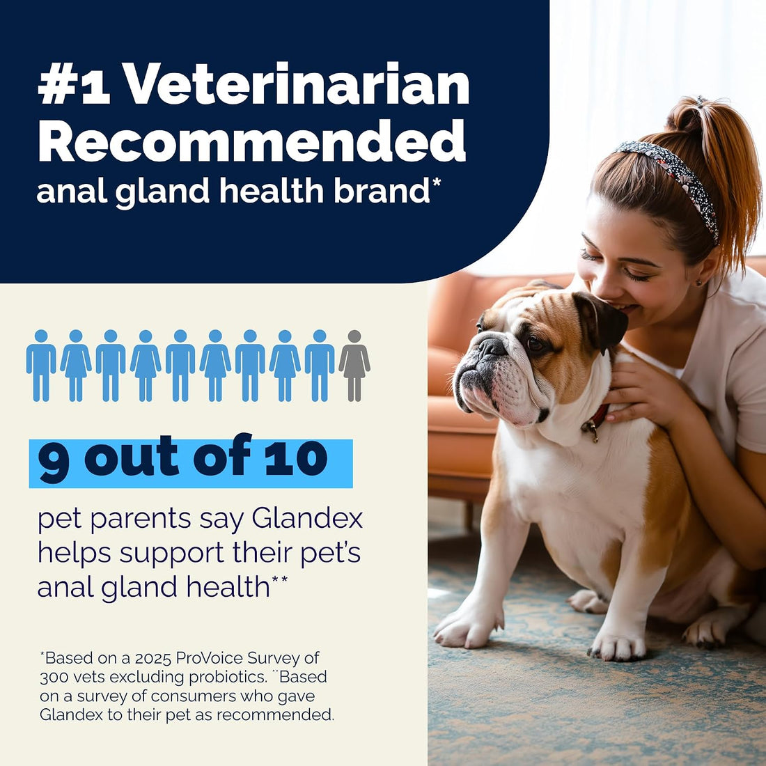 Vetnique Glandex for Dogs Anal Gland Powder