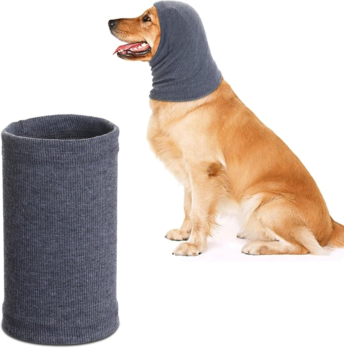 Rbenxia Dog Ear Muffs - Noise Protection & Warm Winter Ear Scarf