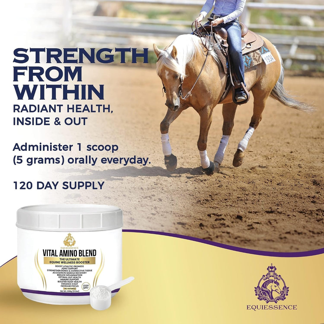 Vital Amino Blend - Horse Care, Coat & Hoof - Performance Horse