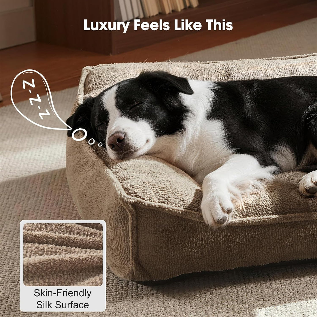 FURTIME Orthopedic Dog Bed Medium Size Dog