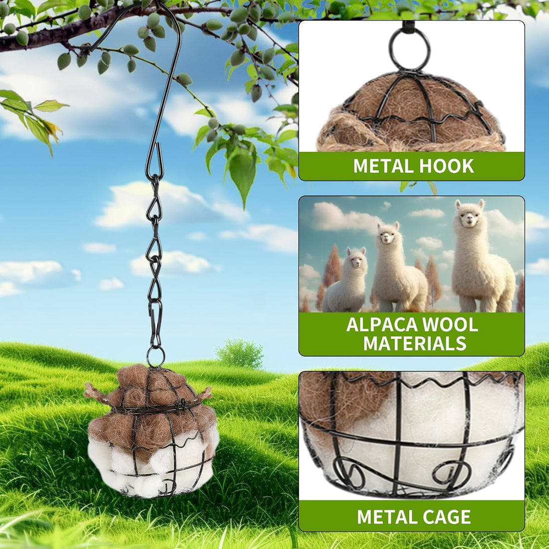 Bird Nesting Material, Hummingbird Nesters
