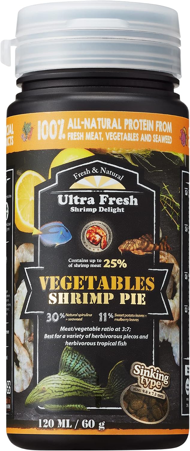 Ultra Fresh Algae Wafers Pleco Food, Spirulina & Algae, Sword Prawns