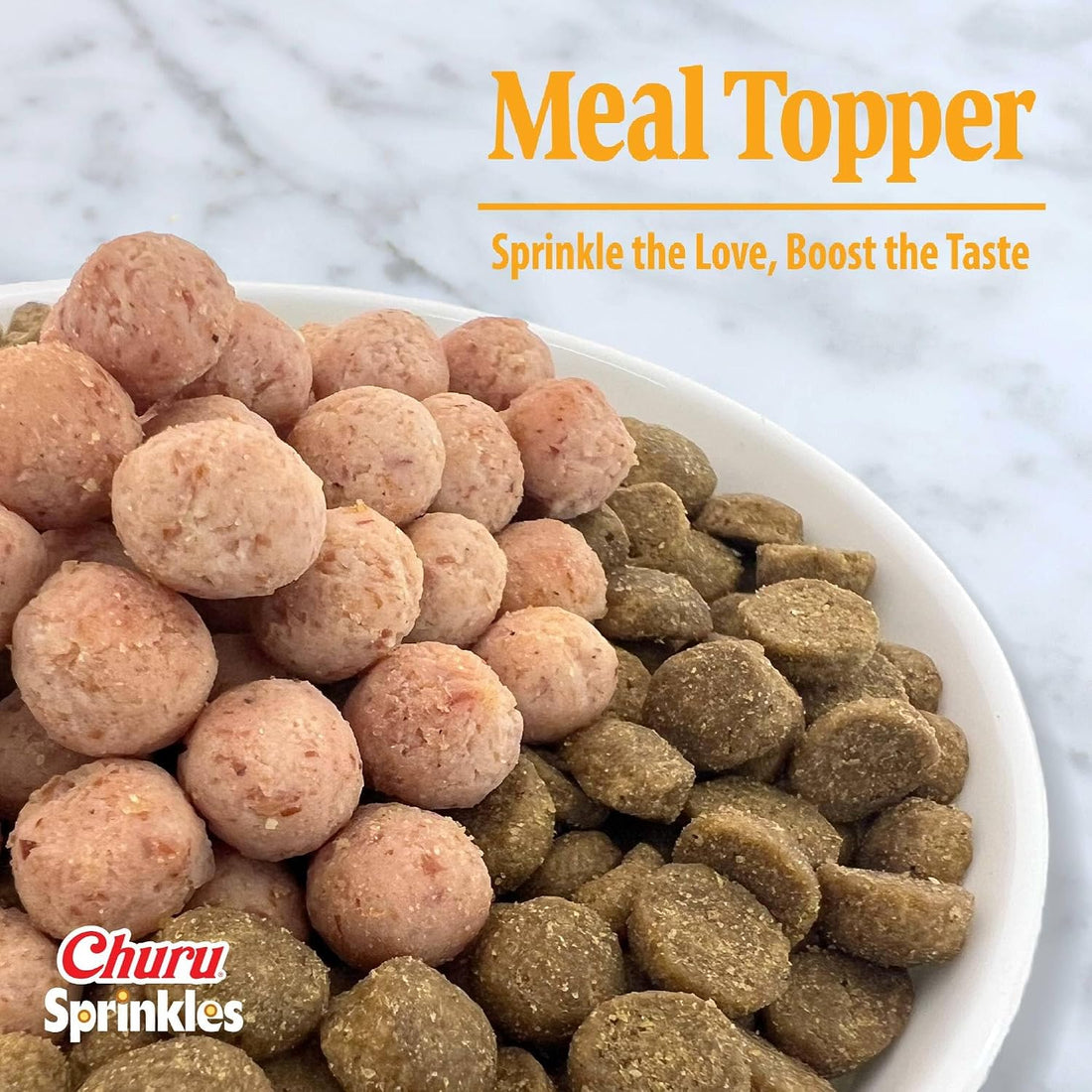 INABA Churu Sprinkles Cat Meal Topper, Chicken, 18ct