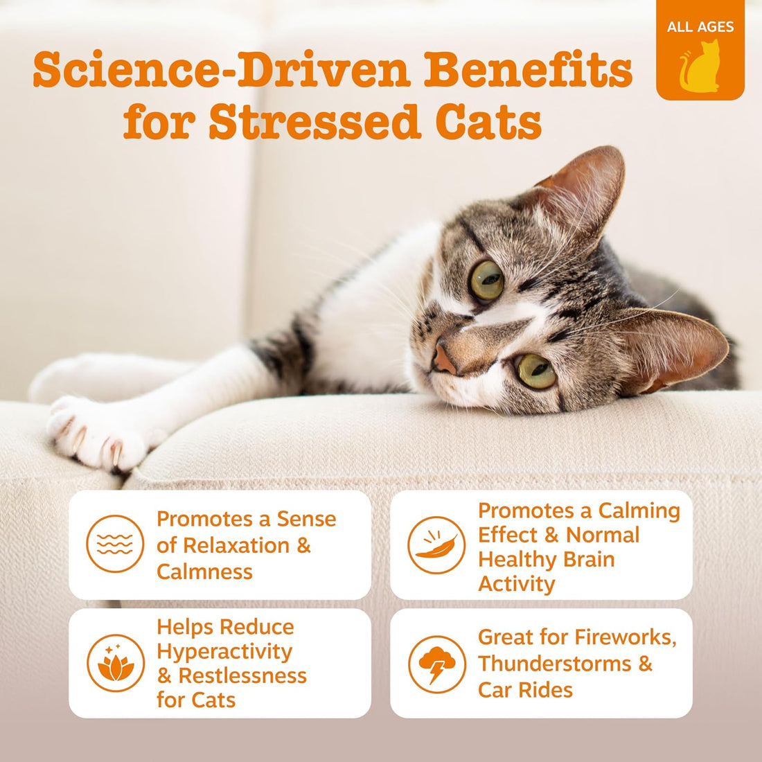 Zesty Paws Digestion Cat Mousse - Cat Vitamins Squeezable, Chicken