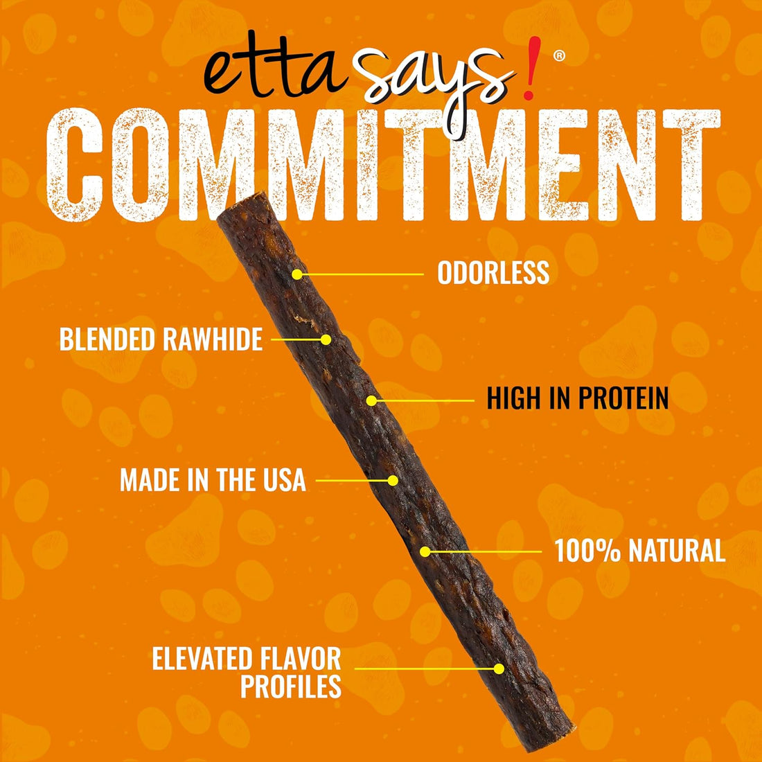 etta says! Premium Crunchy Dog Chews 7” Variety Pack