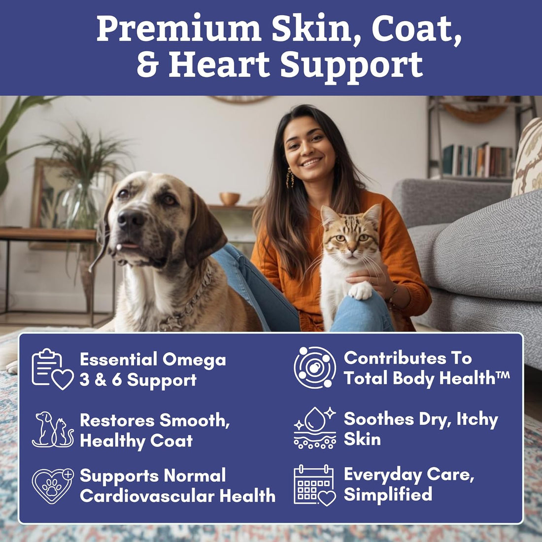 Wholistic Pet Organics Krill Oil for Dogs and Cats