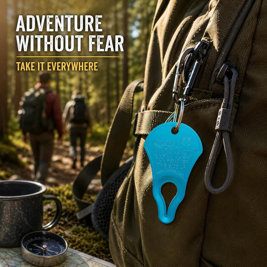The Original Tick Key - Tick Detaching Device - Portable
