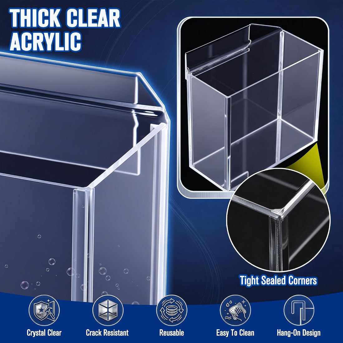 2 Pack Drip Acclimation Container for Fish, Coral & Shrimp