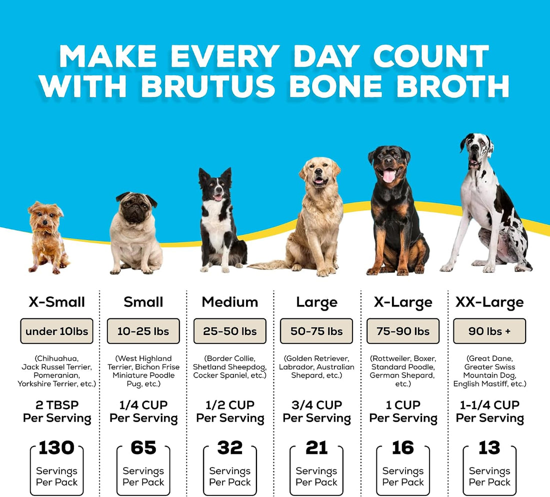 Brutus Broth Dog Food Topper