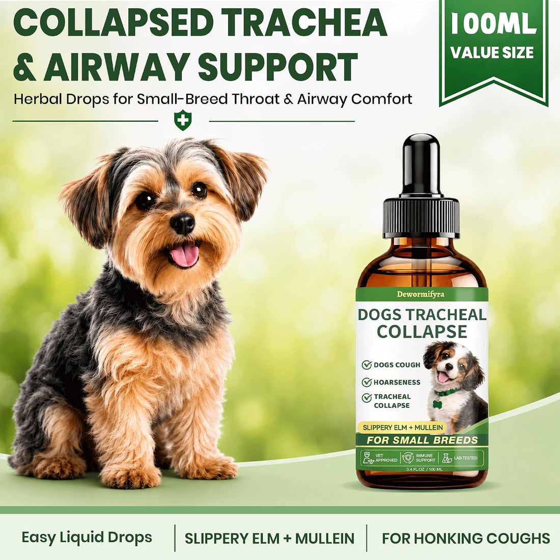 Collapsed Trachea Support for Small Breeds