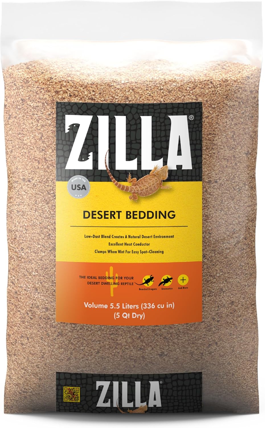 Zilla Desert Bedding Reptile Substrate for Bearded Dragon