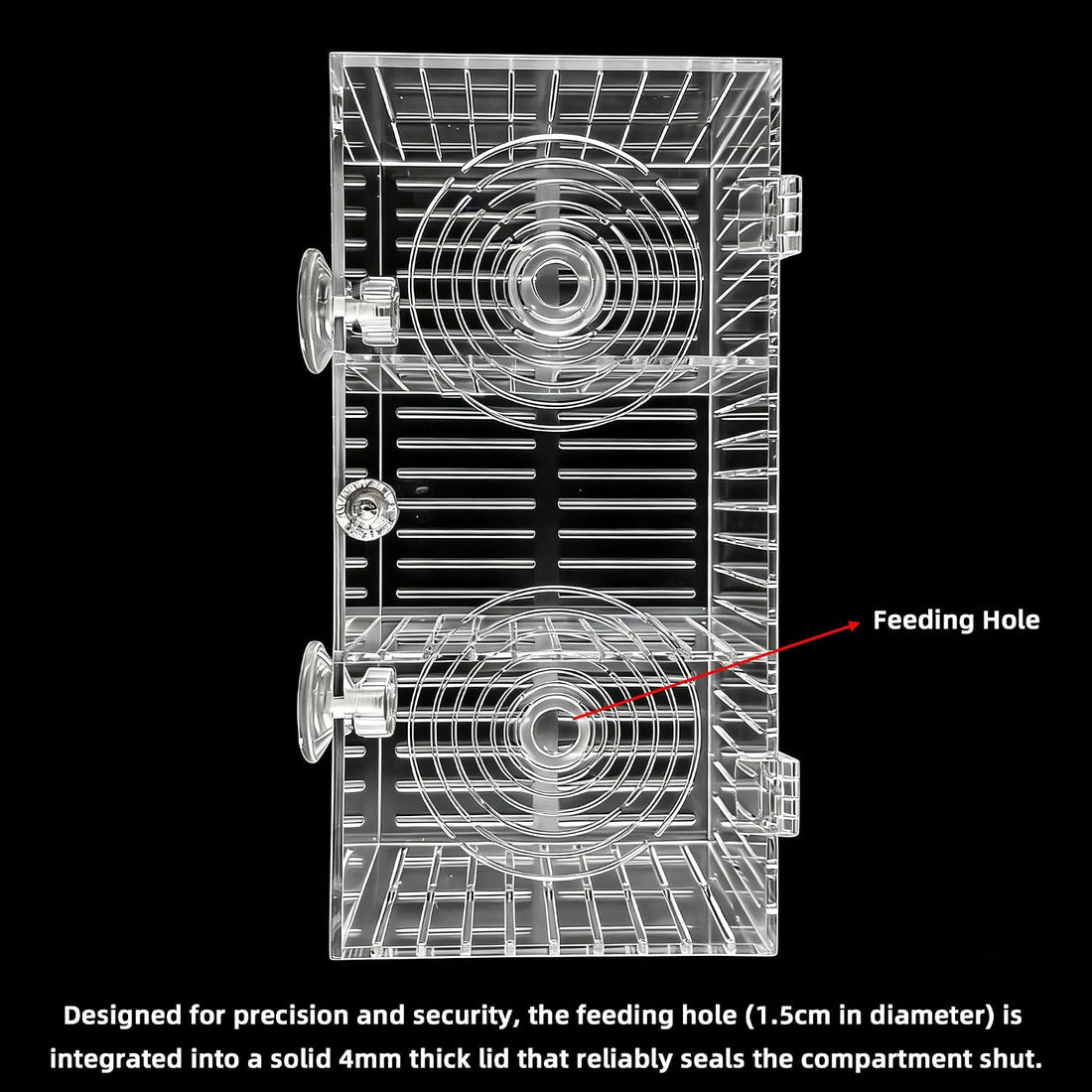 Acrylic Acclimation Box for Fish Trap Aquarium Container