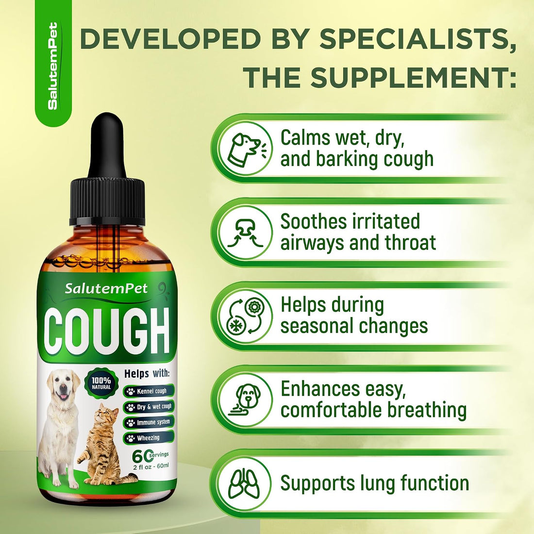 Kennel Cough Medicine for Dogs & Cats