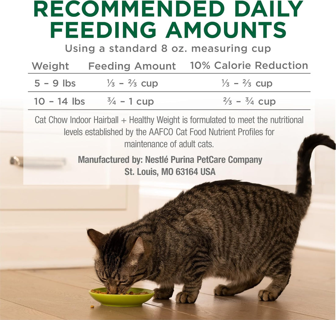 Purina Cat Chow Indoor Healthy Weight and Hairball Dry Cat Food