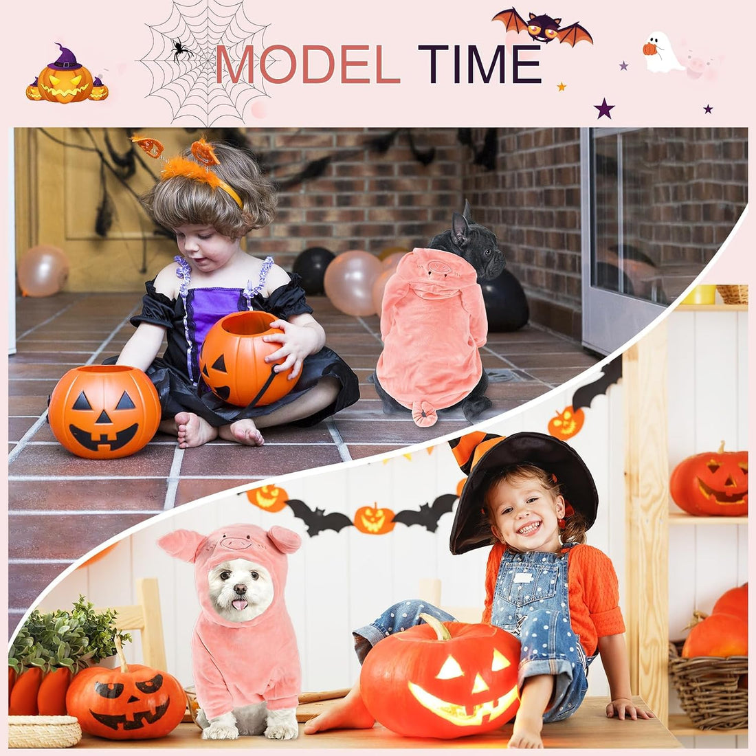 NACOCO Halloween Pig Dog Costume