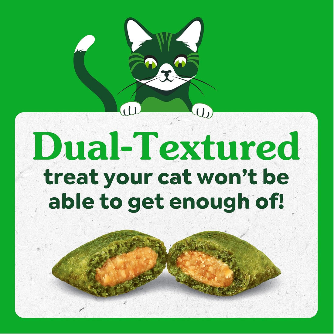 Greenies Feline Smartbites Skin & Fur Health Cat Treats, Salmon