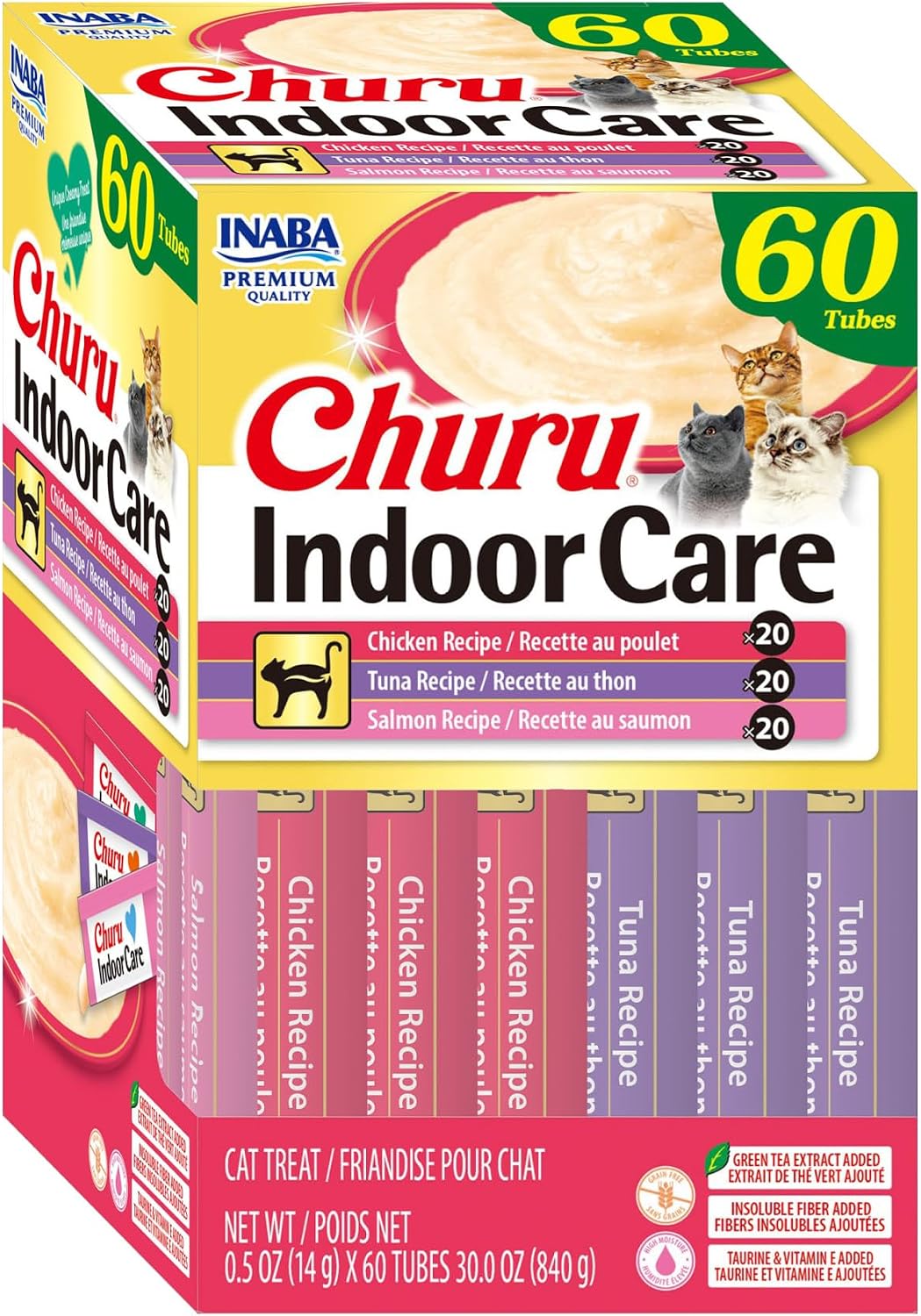 INABA Churu Indoor Care for Hairball Control