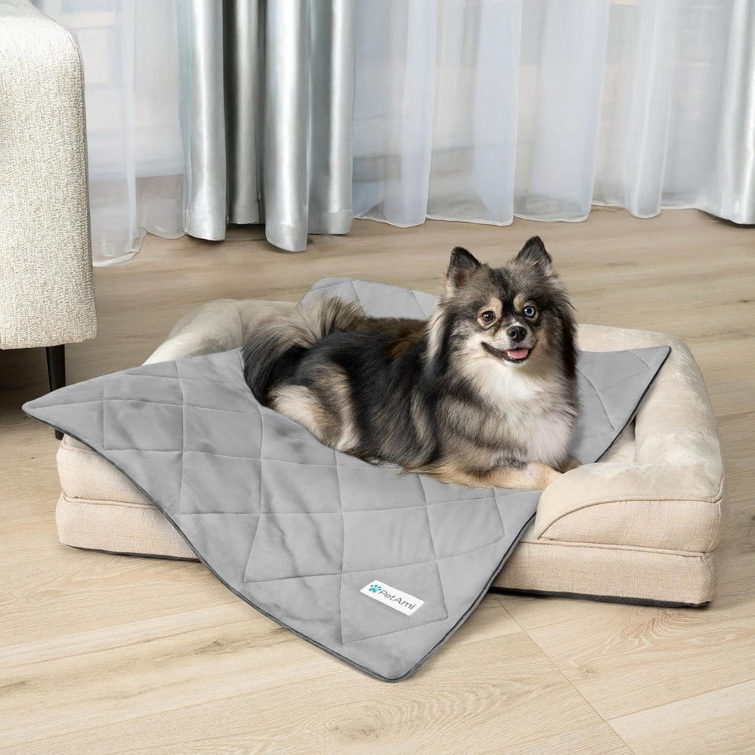 PetAmi Lightweight Cooling Blanket for Dogs & Cats